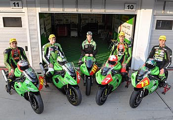 ASR-Kawasaki Racing Team mit Miro Blatancic